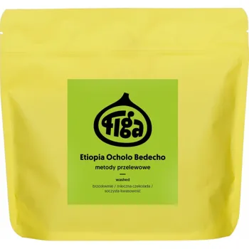Figa Coffee Káva Figa - etiopská zrnková káva Ocholo Bedecho promytá filtrovaná 250 g