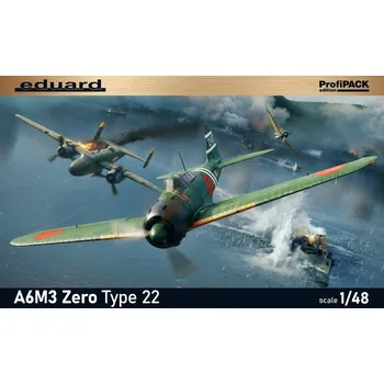 Plastikový model A6M3 Zero Type 22 (PROFIPACK) - Eduard 82214
