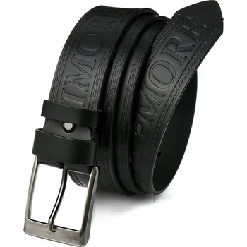 Opasek Kožený pásek BELTIMORE ke kalhotám