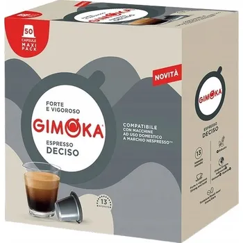 Kapsle do Nespresso Gimoka Espresso Deciso, 50 ks
