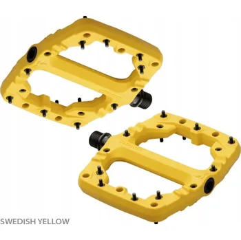 Pedál na kolo Platformové pedály SIXPACK Kamikaze PA žluté