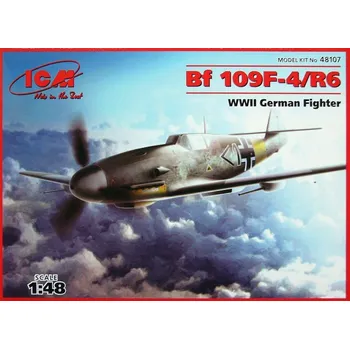 Plastikový model Messerschmitt Bf 109F-4/R6 German Fighter WWII - ICM 48107
