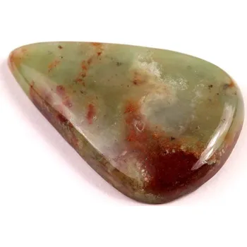 Přírodní kámen Kabošon Aquaprase č.8222 (35x23x6mm)