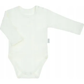 Kojenecký body Žebrované kojenecké body s dlouhým rukávem Olaw Nicol