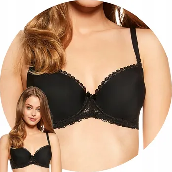 Podprsenka HENDERSON Podprsenka KASSIDY 75F ČERNÁ PUSH-UP