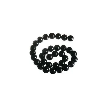 Dětské navlékací korálky Onyx, korálky 12 mm (2 ks)