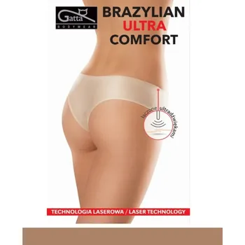 Kalhotky Brazilské ultra pohodlné Kalhotky bílé Gatta bílé L