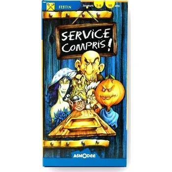 Puzzle Asmodee – CM01N – Service Compris, karetní hra (francouzská verze)