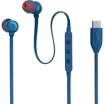 Sluchátka Sluchátka Drátová sluchátka USB C Jbl Tune 310C Blue