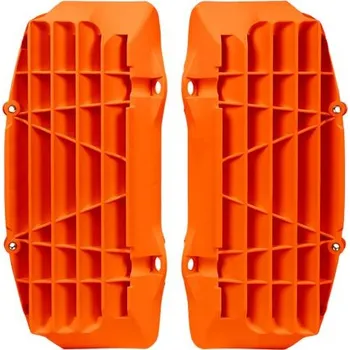 Chladič motoru RACETECH (RTECH) mřížky sání chladiče KTM EXC/EXCF 17-18, SXF 16-18, SX 17-18 barva oranžová (8457900001) (RACETECH (RTECH) mřížky sání chladiče KTM EXC/EXCF 17-18, SXF 16-18, SX 17-18 barva oranžová (8457900001))