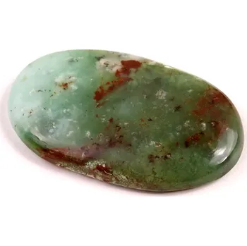 Přírodní kámen Kabošon Aquaprase č.8226 (45x27x7mm)