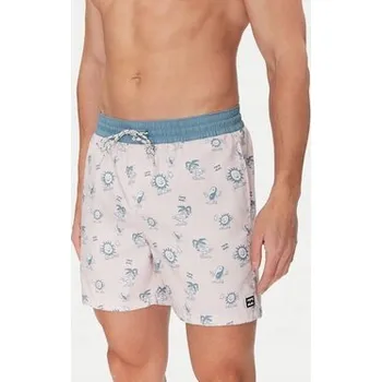 Pánské plavky Pánské plavky Billabong růžové XL polyester kraťasy