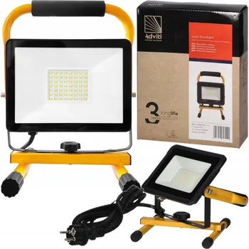 PORTAX pracovní reflektor na stativu, 50W, 4000lm, IP65, 4000K Orno