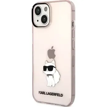 Telefonní příslušenství Karl Lagerfeld IML Choupette NFT Zadní Kryt pro Apple iPhone 14 růžová (3666339087166)