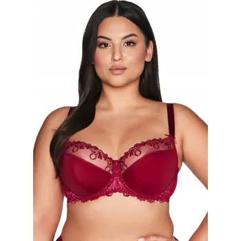 Podprsenka Ava podprsenka polovyztužená červená velikost 90F