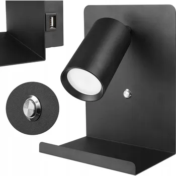 Nástěnné svítidlo Nástěnné svítidlo Masterled černé GU10 35 W