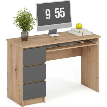 Psací stůl Psací stůl Canley dub grafit