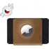 Peněženka FIXED Tiny Wallet for AirTag FIXWAT-STN2-BRW