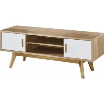 Televizní stolek King Home TRAVIS 120 dubový TV stolek - MDF, dubová dýha