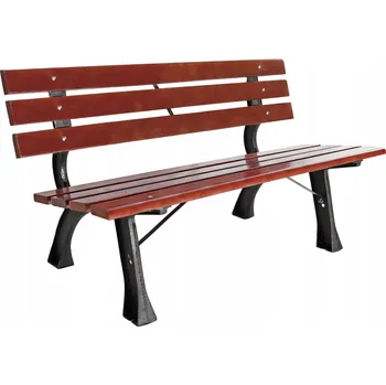 Zahradní lavice Lavička s opěradlem, dřevěná, 150 x 57 cm