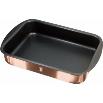 Plech na pečení Plech na pečení s titanovým povrchem 35x27 cm Rose Gold Collection BH-7896
