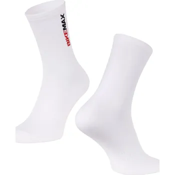 ponožky BIKEMAX DNA PRO, bílé S-M/36-41
