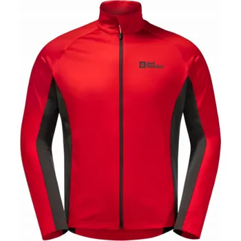 Pánská mikina Jack Wolfskin Morobbia Fleece FZ M 1710891-2206 Červená M