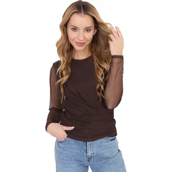 Italy Moda halenka dlouhý rukáv střih přiléhavý univerzální velikost