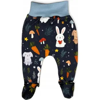 Dupačky POLODUPAČKY 116 kraťasy BEZTLAKOVÉ dětské BAVLNA 100% LESNÍ ZVÍŘATA