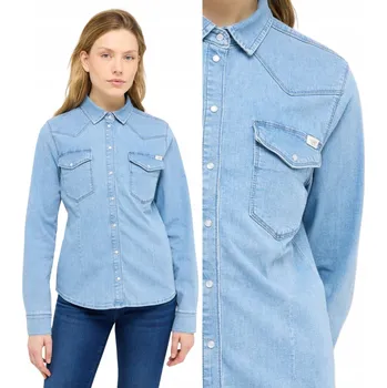 Dámská košile Mustang halenka s dlouhým rukávem střih klasická velikost 40