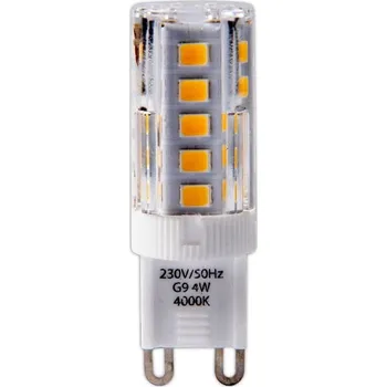 Žárovka Tesla LED žárovka G9, 4W, 230V, 400lm, 25000h, 4000K, 360°, 2ks v balení