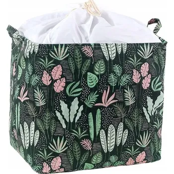 Úložný box ÚLOŽNÝ BOX NA HRAČKY KOŠ NA PRÁDLO ORGANIZÉR 50X40 CM VELKÝ