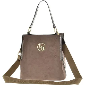 Kabelka Laura Biaggi AB654 šedohnědá