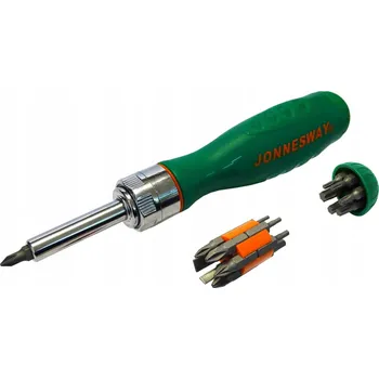 Šroubovák ŠROUBOVÁK S RÁČNOVÝM DRŽÁKEM BITŮ + 19 NÁSTAVCŮ