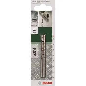Vrták Vrták do kovu Bosch HSS-G 4,0x43x75, balení po 2 kusech