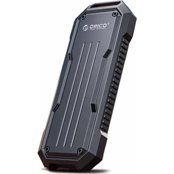 Orico OXS2C3-G2 M.2 NVMe / SATA SSD USB-C zesílená taktická disková šachta - šedá ORICO
