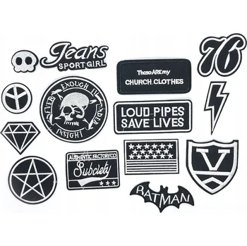 Obraz Little Angel ČERNÁ aplikace 14 kusů nažehlovačky TERMO SADA