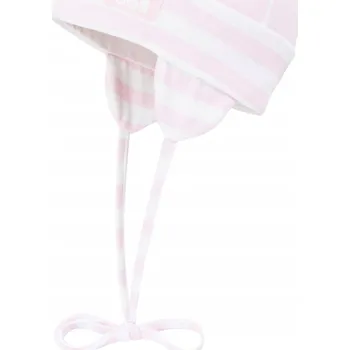 Čepice Dívčí růžová vázaná čepice Döll, vel. 39