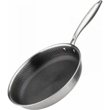 Pánev Elitehoff OCELOVÁ PÁNEV 28 CM S VOŠTINOVÝM POVLAKEM E-7549