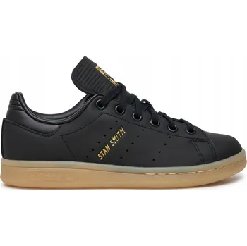 Chlapecká obuv Adidas chlapecké tenisky Cblack/Cblack/Gum3 Stan Smith II0009