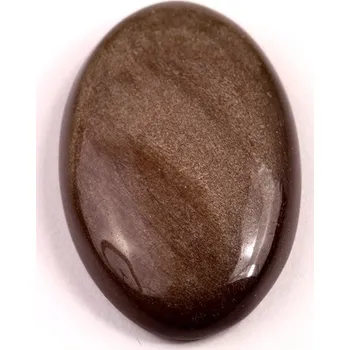 Přírodní kámen Kabošon Gold Obsidian č.8234 (36x22x7mm)