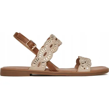 Dámská obuv Clara Barson dámské sandály WS6308-09 s plochým podpatkem, velikost 39