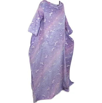 Verk 24307 fleecová svítící deka s rukávy 170 x 190 cm