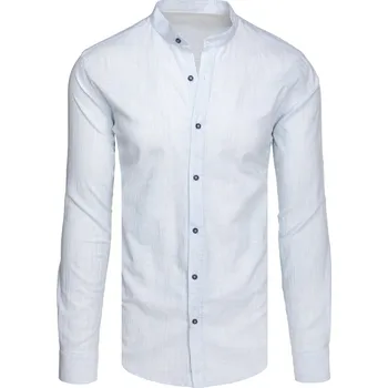 Pánská košile Pánská košile DX2658 Barva: Světle Modrá, Velikost: 3XL