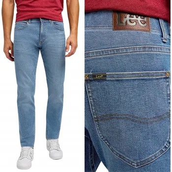 Pánské džíny Lee Slim Fit XM Extreme Motion MVP pánské džíny se zúženými nohavicemi, velikost 29/34