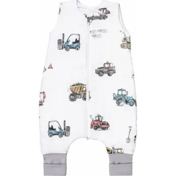 Spacák BAVLNĚNÝ CELOROČNÍ SPACÍ pytel S NOHAČKAMI 1,5TOG STROJ OD 1 ROKU DO 2,5 LET