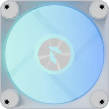 PC ventilátor Apnx FP1-120-R PWM ARGB ventilátor bílý