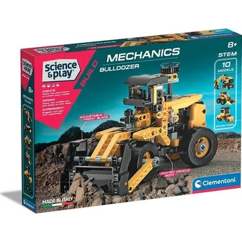Stavebnice Science Play: Mechanics Buldozer