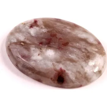 Přírodní kámen Kabošon Turmalín v Rubelitu č.8166 (32x22x7mm)