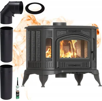 Krbová kamna Kamna kamna KRATKI K9 ECO fi 130 8 kW